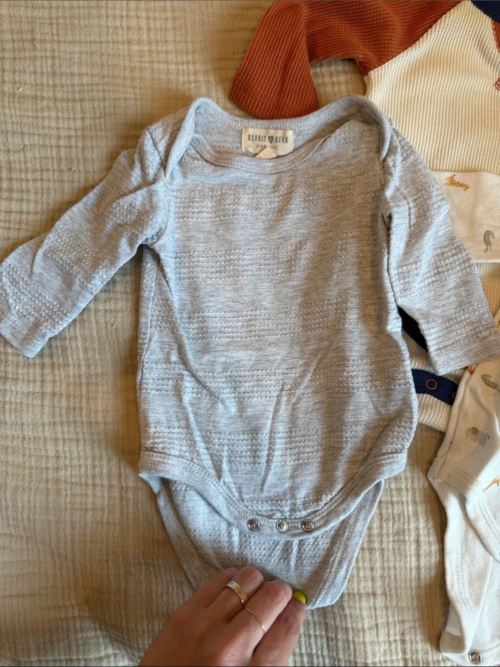 3-Pack Long-sleeved infant Onesies